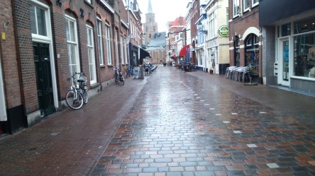 zo rustig tref je de Keizerstraat niet vaak aan